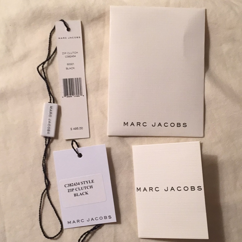 Marc Jacobs Black Patent Leather Clutch / Wallet - Picture 6 of 6